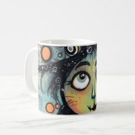 Caneca De Café ArtLady 9 encantadora e angustiada
