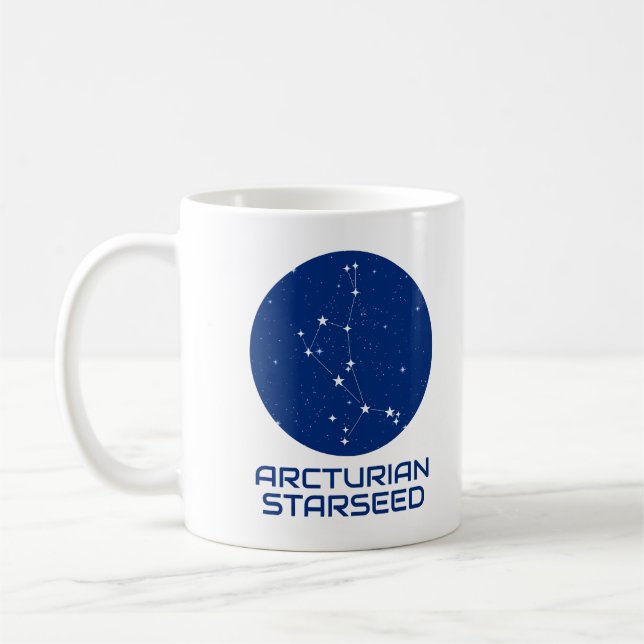 Caneca De Café Arturian Starseed Mug - Constelação de Boötes (Esquerda)