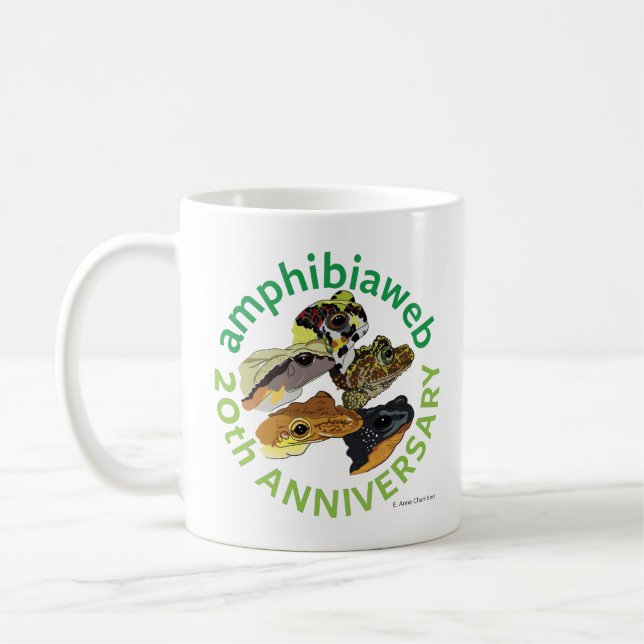 Caneca De Café #ArtYourAmphibian2020 - E. Anne Chambers (Esquerda)