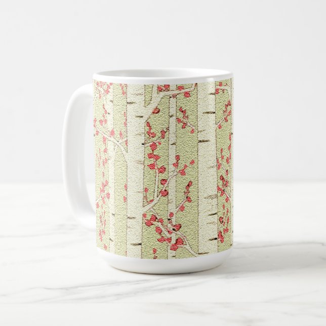Caneca De Café árvore (Frente Esquerda)