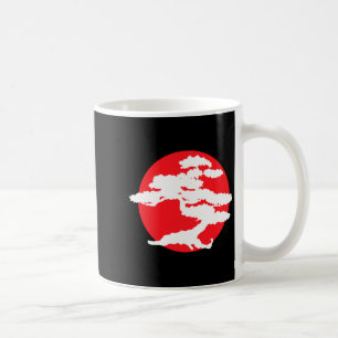 Caneca De Café Árvore Bonsai com Pulôver de Karatê Japonês Sol Ve