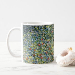 Caneca De Café Árvore da Apple por Gustav Klimt, Vintage Art Nouv