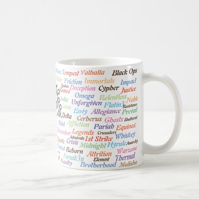 Caneca De Café Árvore da história de UEG (Direita)