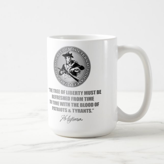 Caneca De Café Árvore da Liberdade (Direita)