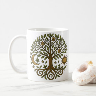 Caneca De Café Árvore da Vida 