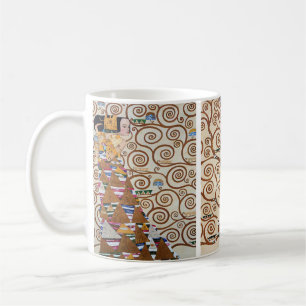 Caneca De Café Árvore da Vida em estilo Art Nouveau de Gustav Kli