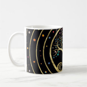 Caneca De Café Árvore da Vida - Espiral Infinito