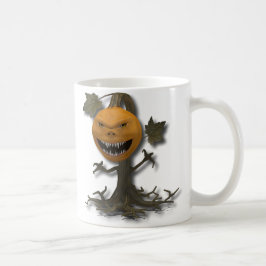 Caneca De Café Árvore de Abóbora Feliz Halloween