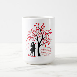Caneca De Café Árvore de amor