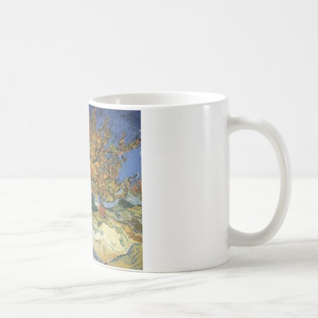 Caneca De Café Árvore de amora por van Gogh (Direita)