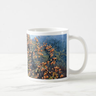 Caneca De Café Árvore de caquis, queda