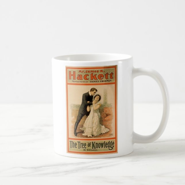 Caneca De Café Árvore de conhecimento 1898 (Direita)