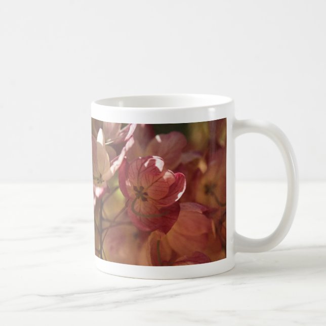Caneca De Café árvore de florescência cor-de-rosa (Direita)