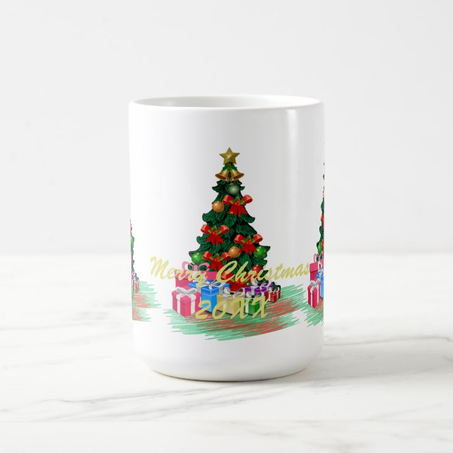Caneca De Café Árvore de Natal (Centro)