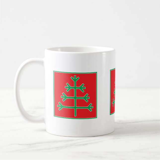 Caneca De Café árvore de Natal (Esquerda)