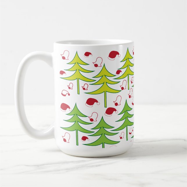 Caneca De Café Árvore de Natal (Esquerda)