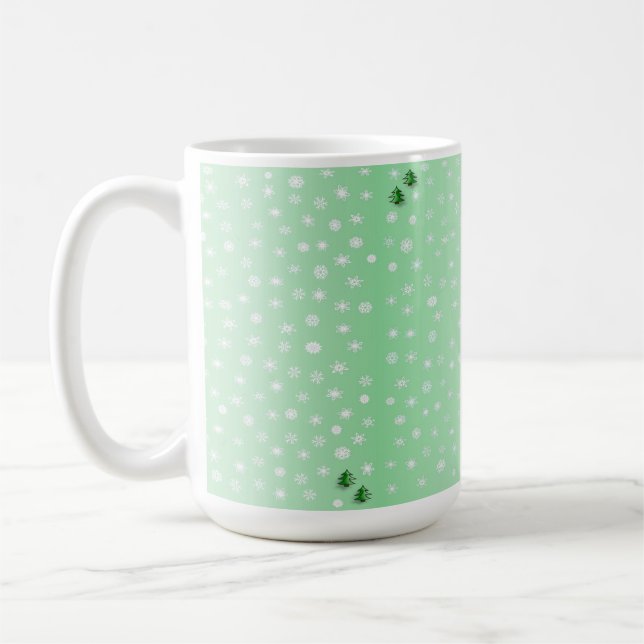 Caneca De Café Árvore de Natal (Esquerda)
