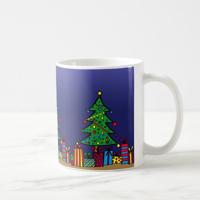 Caneca De Café árvore de Natal (Direita)