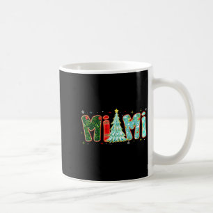 Caneca De Café Árvore de Natal Alegre Xadrez Mimi Estético Mãe Ma