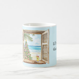Caneca De Café Árvore de Natal Aloha
