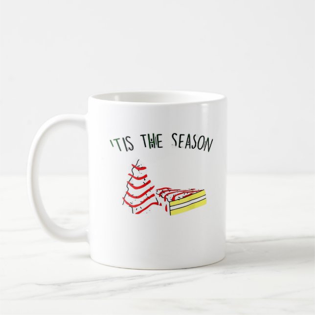 Caneca De Café Árvore de Natal da temporada (Esquerda)