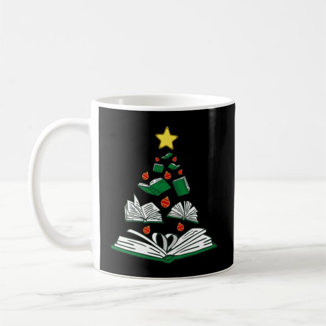 Caneca De Café Árvore de Natal de Bookie III (Esquerda)