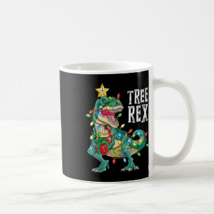 Caneca De Café Árvore de Natal do Dinossauro do Natal mais Maravi