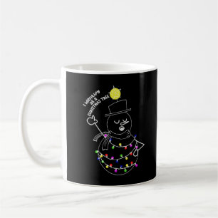Caneca De Café Árvore de Natal Homem de Neve