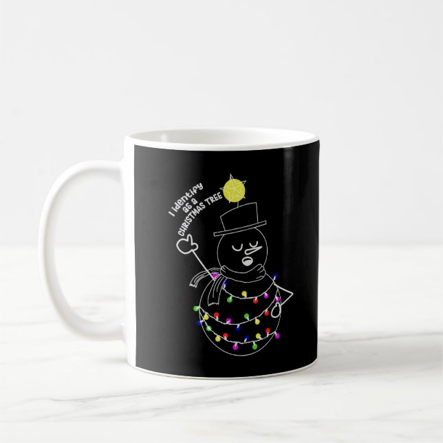 Caneca De Café Árvore de Natal Homem de Neve (Esquerda)