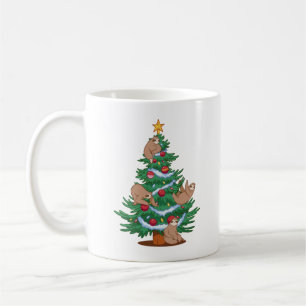 CANECA DE CAFÉ ÁRVORE DE NATAL LENTO