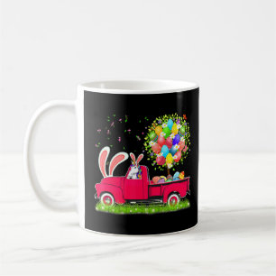 Caneca De Café Árvore de Ovos de Páscoa de Caminhão de Pickup Mon