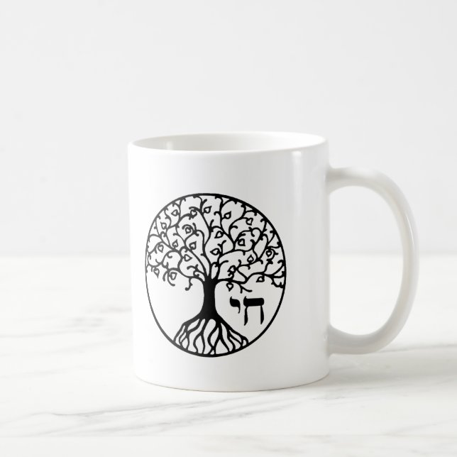 Caneca De Café Árvore de vida com CHAI (Direita)