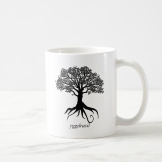 Caneca De Café Árvore de Yggdrasil de vida