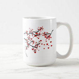 Caneca De Café Árvore do Coração
