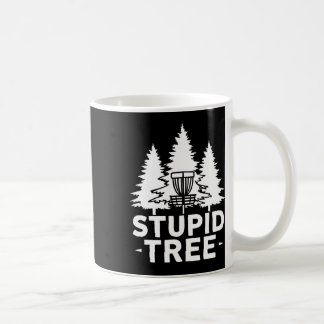 Caneca De Café Árvore Estúpida Disc Golf Frolf Engraçado _2