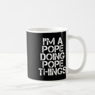 Caneca De Café Árvore genealógica engraçada do Papa Família de an