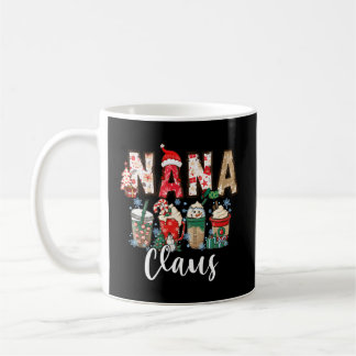 Caneca De Café Árvore Luz da Família Nana Claus