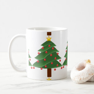 Caneca De Café Árvore Natal Trocado