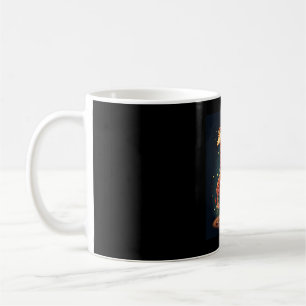 Caneca De Café Árvore Oficial de Natal Topper Engraçado Altura