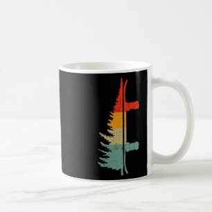 Caneca De Café Árvore pinheiro de snowboard - Win Snowboard Snowb