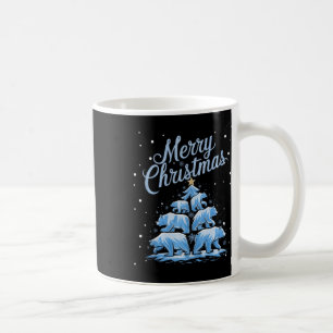 Caneca De Café Árvore Polar Xmas Ursinha Ursinho Feliz de Natal C