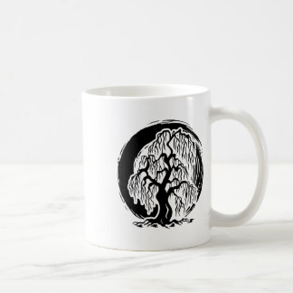Caneca De Café Árvore Salgueiro Chorão Meditação Yoga Buda Budism