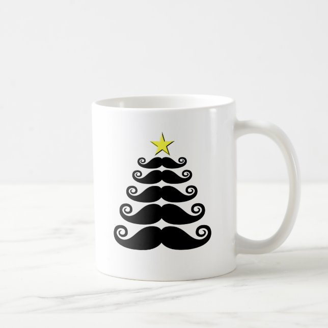 Caneca De Café árvore Stache-mas (Direita)