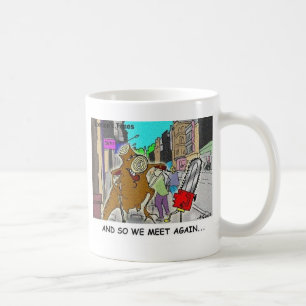 Caneca De Café Árvore Vs Serra Elétrica Engraçado Rick Londres Pr