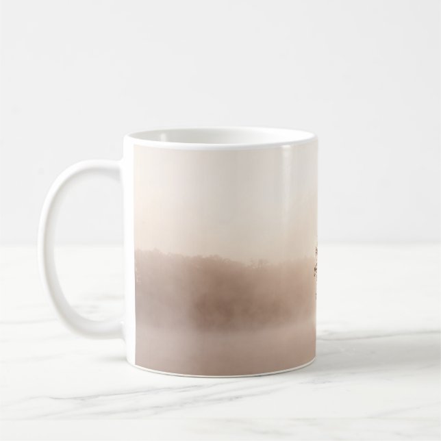 CANECA DE CAFÉ ÁRVORES COM NEVO (Esquerda)