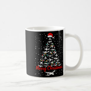 Caneca De Café Árvores de Aviões de Natal Lotes Feliz Natal Homen