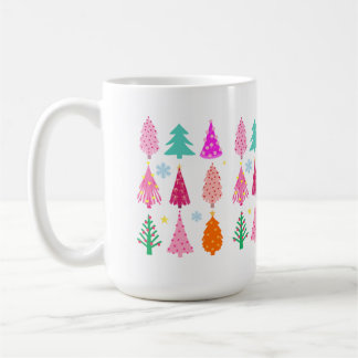 Caneca De Café Árvores de Natal