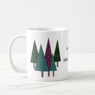 Caneca De Café Árvores de Natal Caprichosas