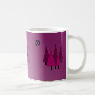 Caneca De Café Árvores de Natal Caprichosas
