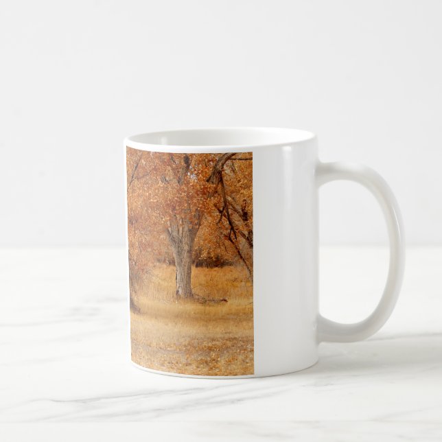 Caneca De Café Árvores de ouro (Direita)